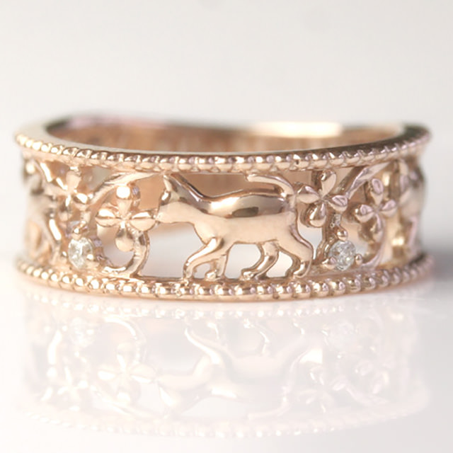 猫のピンキーリング